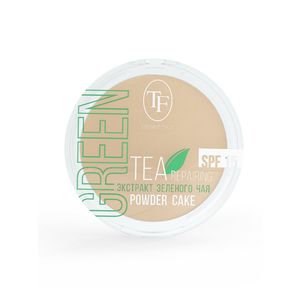 Триумф tf Пудра для лица Compact Powder Green Tea 03 песочный беж 04013