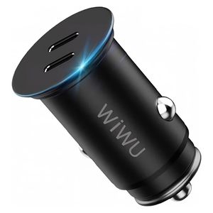 Автомобильное зарядное устройство WiWU Car Charger PC400 40W Черный