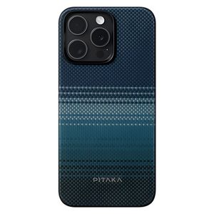 Чехол Pitaka Fusion Weaving MagEZ Case 5 для iPhone 15 Pro принт Восход луны