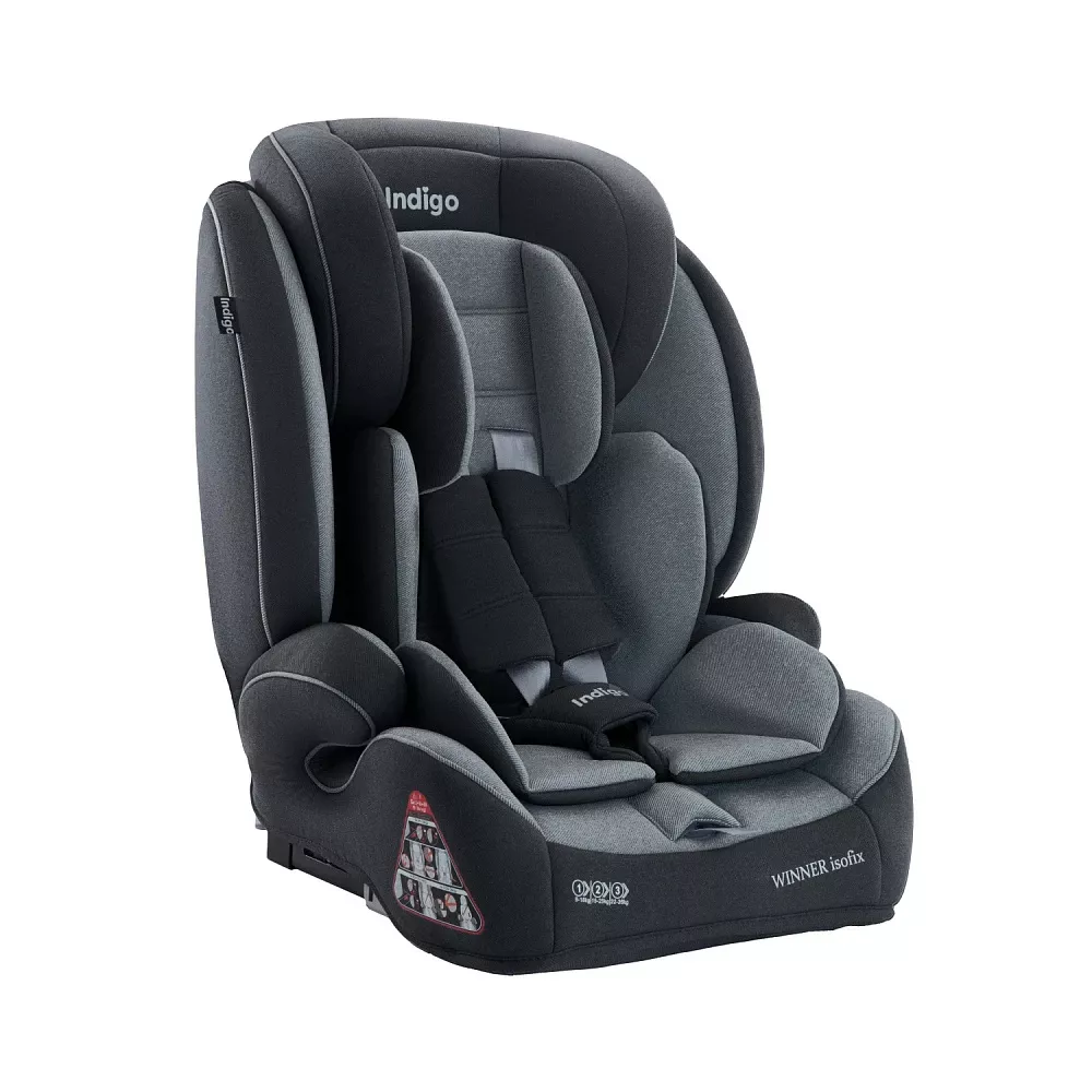 Автокресло Indigo WINNER ISOFIX 1+2+3 (9-36 кг)