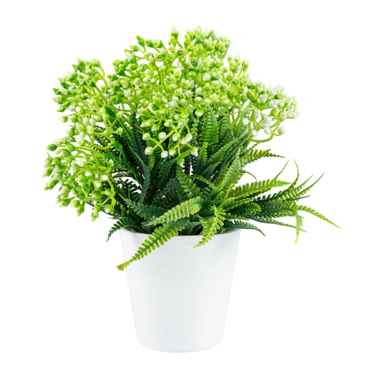 Растение искусственное в горшке Бессмертник, 9.5х22 см, в ассортименте
