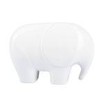 Статуэтка Слон, размер: 14х7х10см, белый