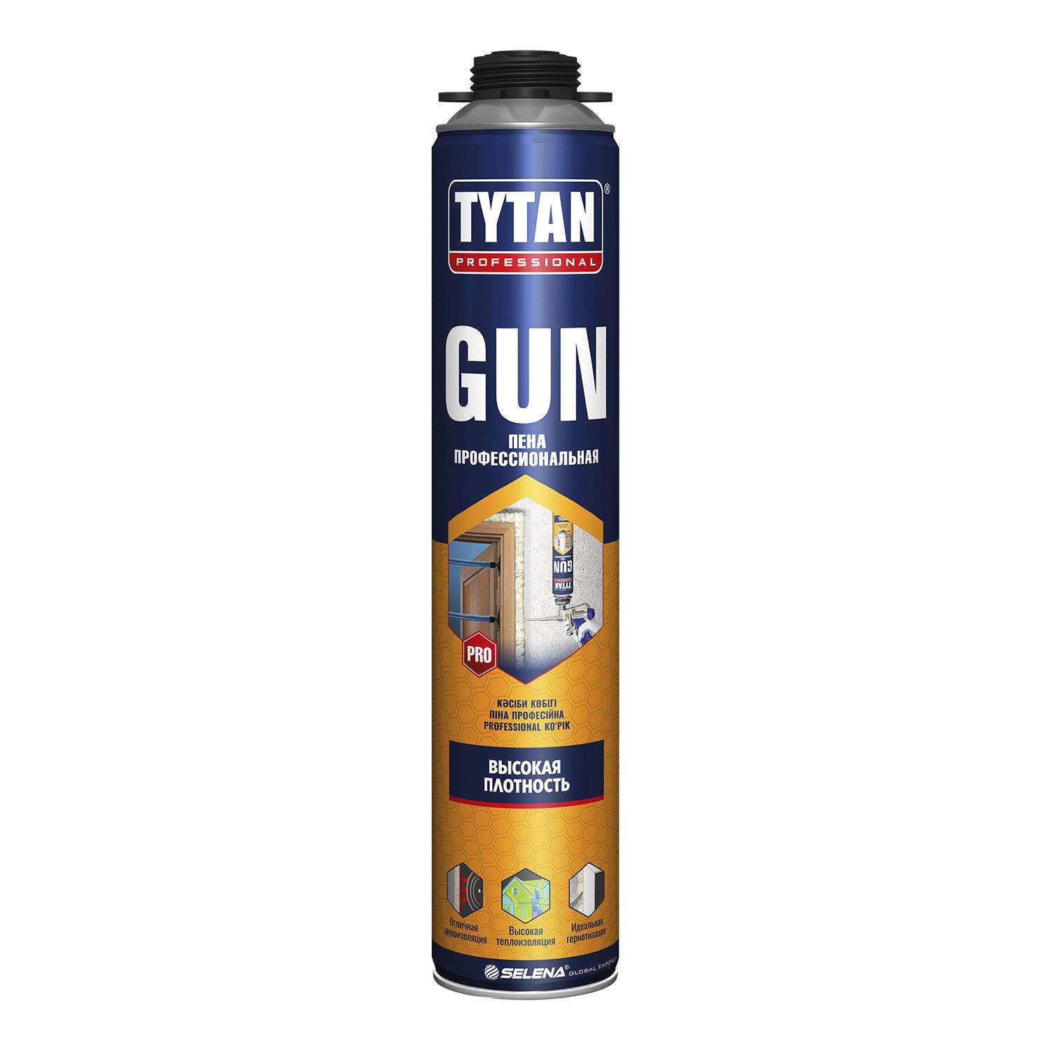 Пена монтажная профессиональная TYTAN Professional Gun, 750 мл