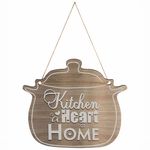 Настенный декор Кухня — сердце дома, 18х21см