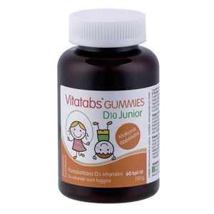 Жевательные витамины Vitatabs Gummies Д3 для детей со вкусом апельсина 60 шт