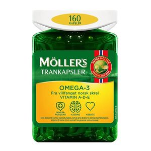 Рыбий жир в капсулах Möller's Trankapsler 160 капс