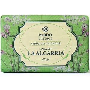 Натуральное мыло с ароматом вербены и тосканы Pardo Vintage La Alcarria (Дом в Алькаррии) 200 гр