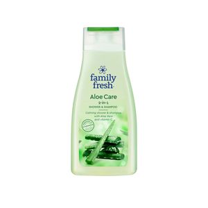 Шампунь-гель для душа с экстрактом алоэ вера Family fresh Aloe Care 500 мл