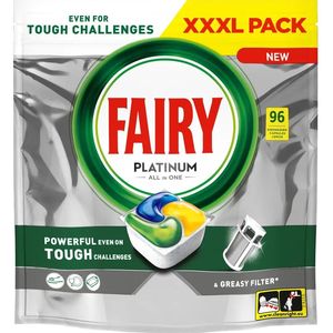 Капсулы для посудомоечной машины Fairy Platinum Lemon 96 шт