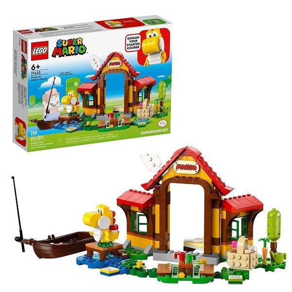 LEGO Super Mario 71422LS конструктор Пикник в доме Марио дополнительный набор