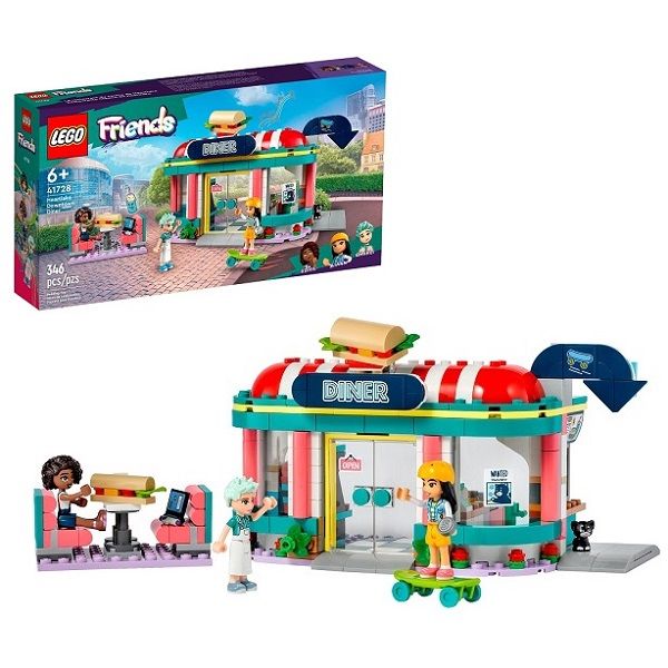 LEGO Friends 41728LS конструктор Хартлейк Сити: ресторанчик в центре города