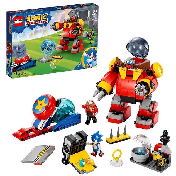 LEGO Sonic 76993LS конструктор Соник против Робота-яйца смерти доктора Эггмана