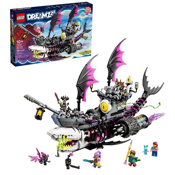 LEGO DREAMZzz 71469LS конструктор Кошмарный корабль с акулами