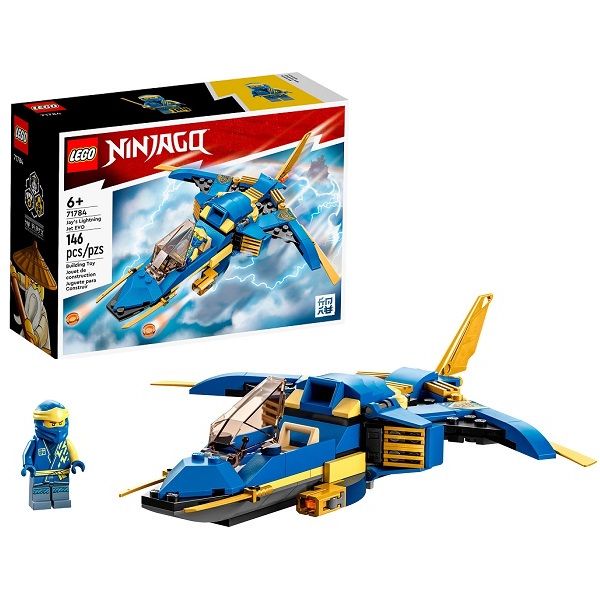 LEGO Ninjago 71784LS конструктор Реактивный самолет Джея EVO