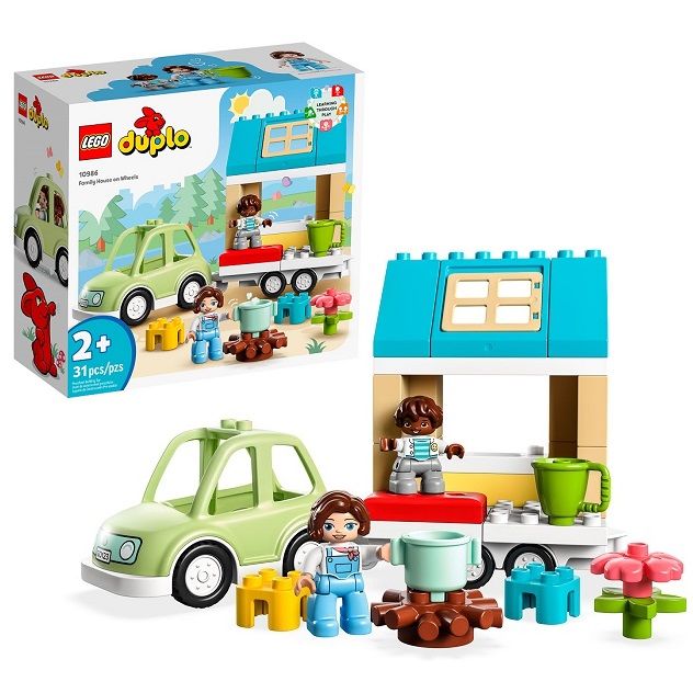 LEGO DUPLO Town 10986LS конструктор Семейный дом на колесах
