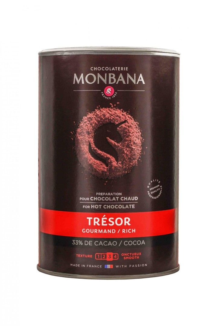 Горячий шоколад Monbana Tresor de Chocolat 1 кг