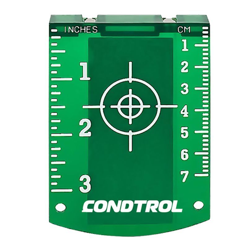Мишень магнитная Condtrol для нивелира зеленая 1-7-110
