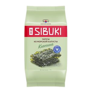 Чипсы из морской капусты Sibuki Стандарт, 17 г