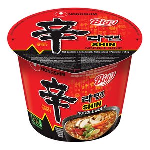 Лапша быстрого приготовления Шин Рамен Nongshim, чашка 114 г