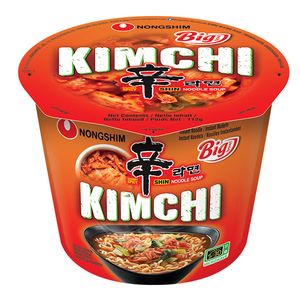 Лапша быстрого приготовления Кимчи Рамен Nongshim, чашка 112 г