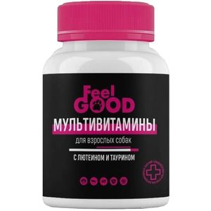 Feel Good Мультивитамины с лютеином и таурином для собак 140 шт