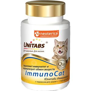 Unitabs Immuno Cat витаминно-минеральный комплекс для кошек 120 шт