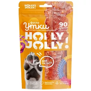 Holly Jolly! Лакомство Филе утки для собак всех пород 90 гр