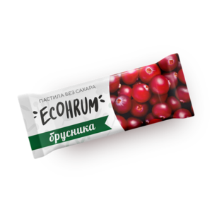 Ecohrum Пастила Брусника 20г