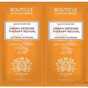 BOUTICLE Urban Defense Пробник шампунь для чувст. кожи головы/маска для чувст. волос 15+15 мл