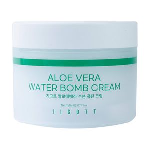 Jigott Крем для лица улажняющий с экстрактом алоэ вера / Aloe Vera Water Bomb Cream, 150 мл