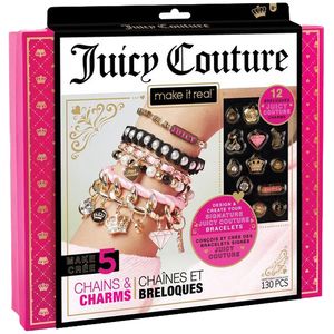 Набор для творчества MAKE IT REAL Цепочки с бусинами JUICY COUTURE CHAINS & CHARMS