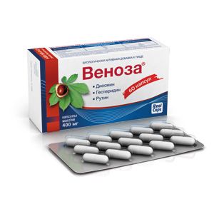 Веноза (VENOZA ) капс. 400мг 60