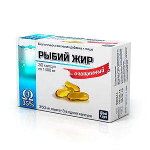 Рыбий жир очищенный